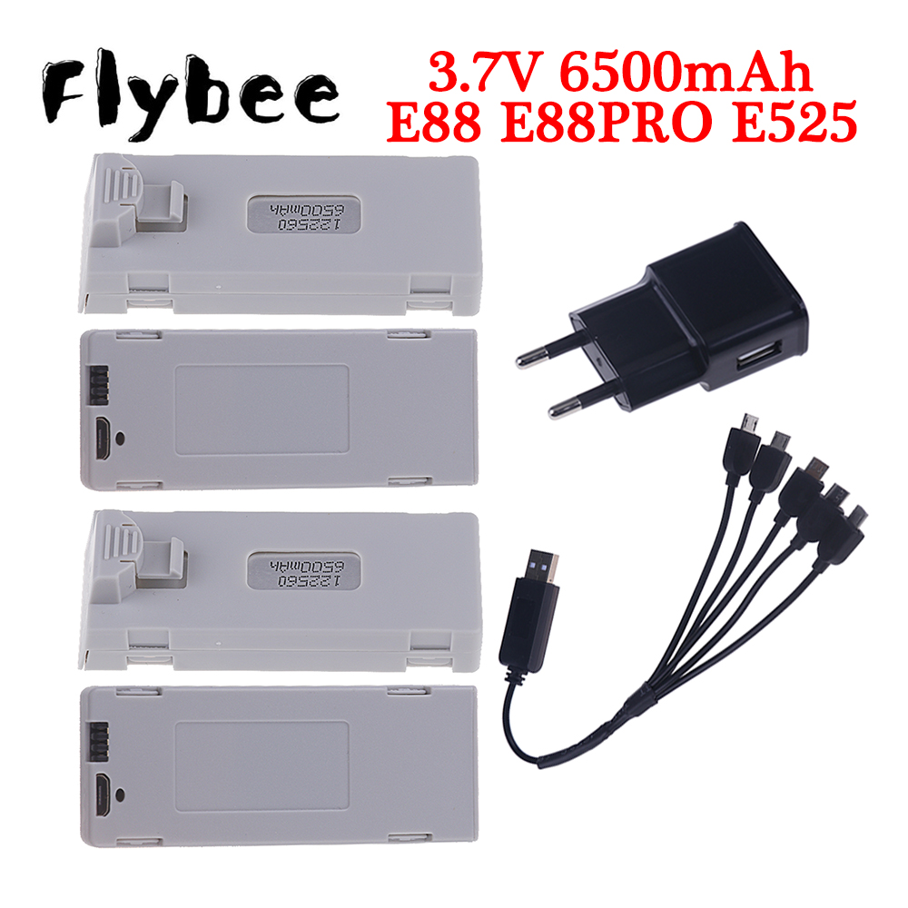 Drone Rcs - Original E88 Battery 3.7V 6500mAh Lipo