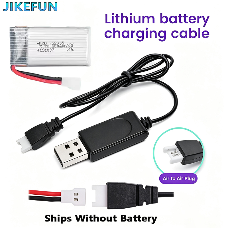 Drone F22 Rc - 3.7V Lithium Polymer Battery USB Charger
