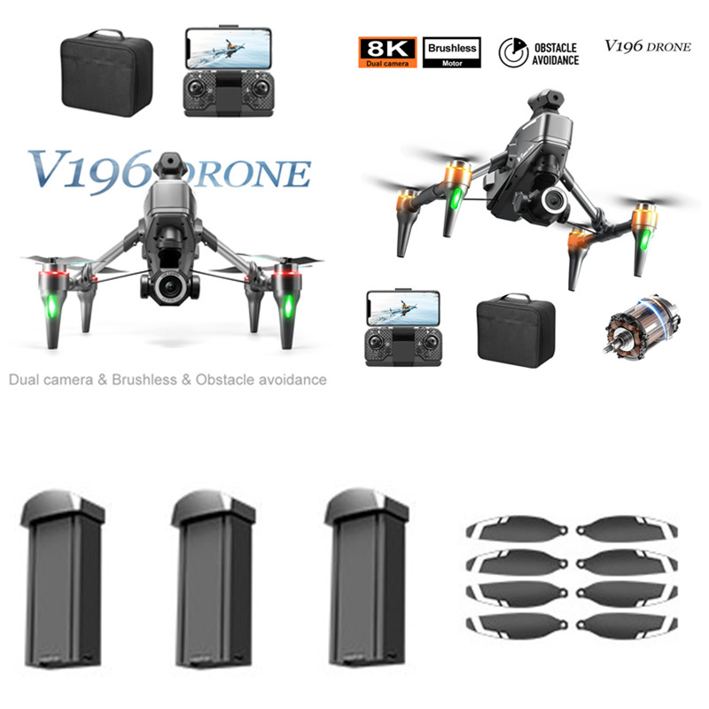 Drone V196 Rc - V196 Brushless Optical Flow Obstacle Avoidance