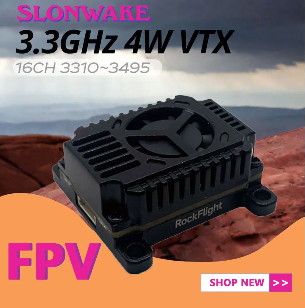 SLONWAKE FPV 3.3G 16CH 4000mW  - Receiver Rc Drone 评论和价格