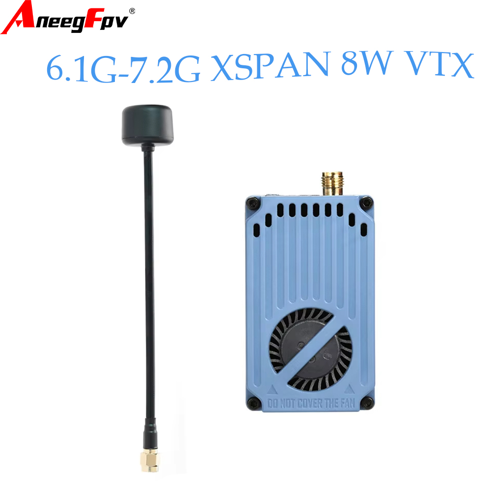 RUSHFPV 6.1‑7.2G 8W X61728 VTX - Receiver Rc Drone 评论和价格