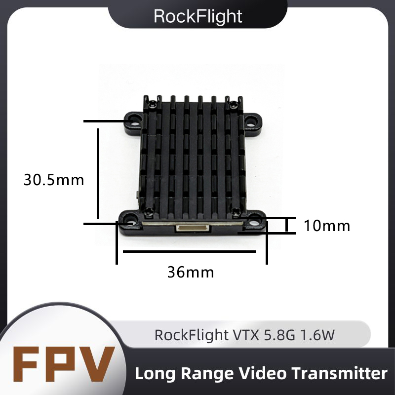 RockFlight TX663 VTX 5.8G 48CH - Receiver Rc Drone 评论和价格