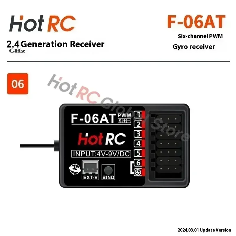 HOTRC 2.4Ghz 4/6/8 Channel F-0 - Rc Boat 评论和价格