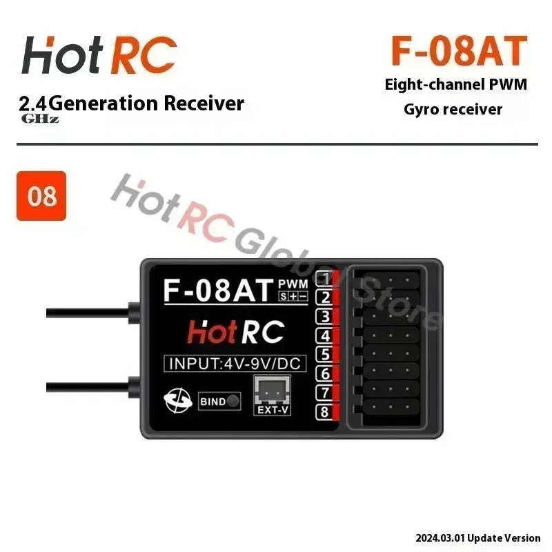 HOTRC 2.4Ghz 4/6/8 Channel F-0 - Rc Boat 评论和价格