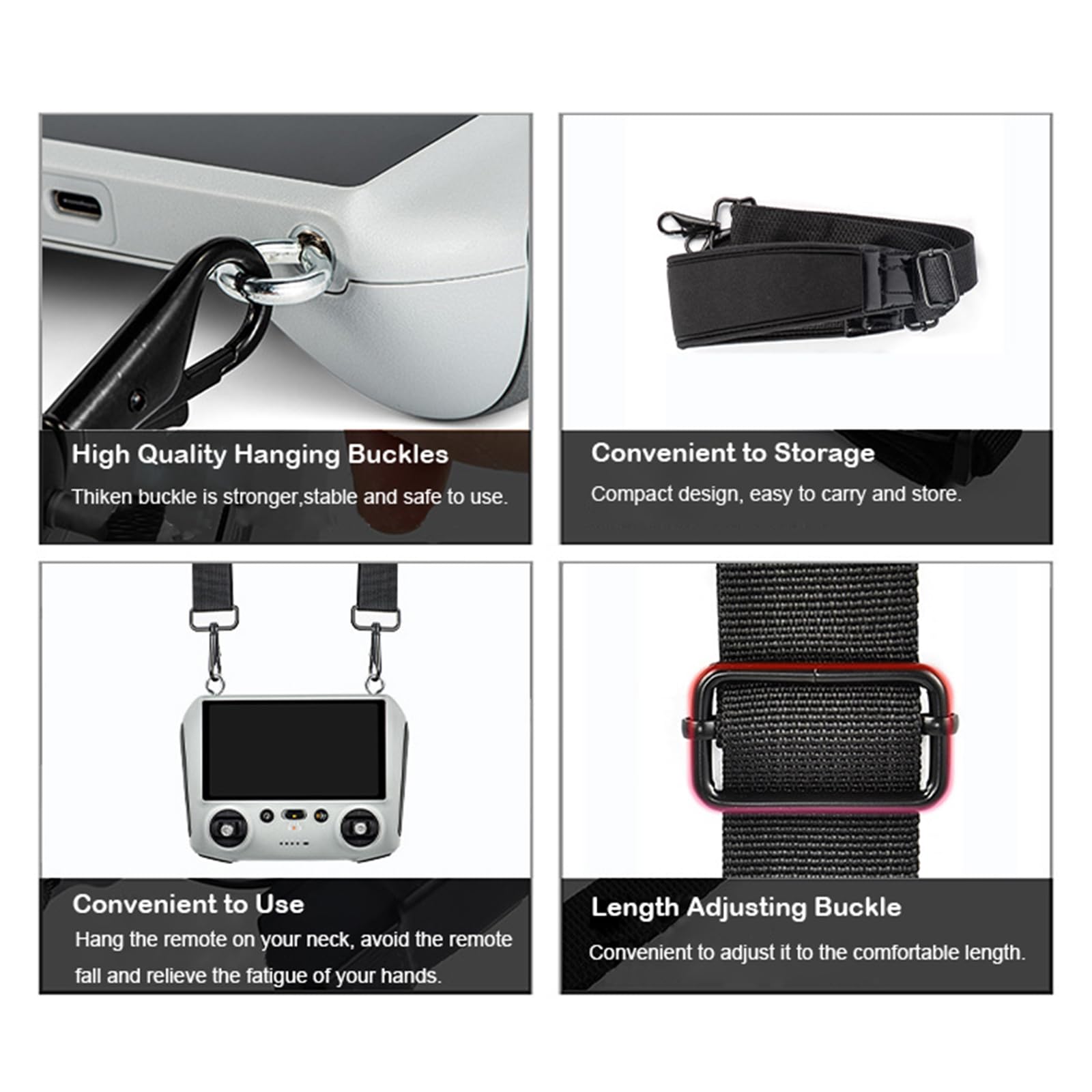 Lanyard Neck Strap for DJI RC/ - Drone Dji Rc 3 评论和价格