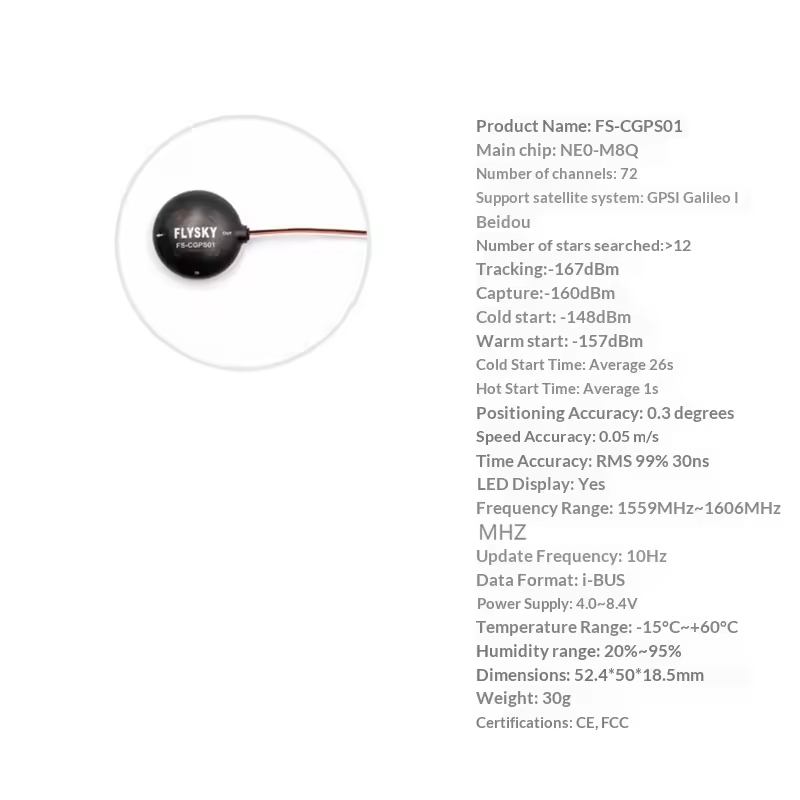 Flysky FS-G11P GPS FS-CGPS01 7 - Plane Drone Rc 评论和价格