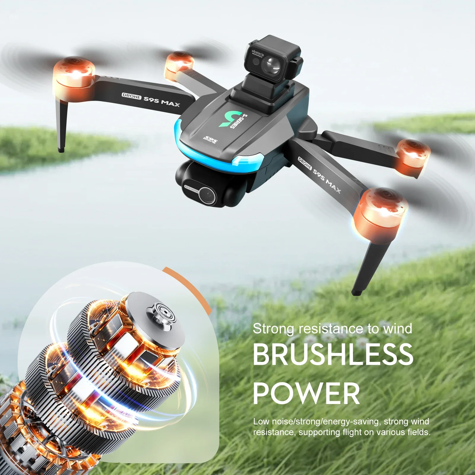 NEW S9S MAX MINI Drone 4K 2-Ax - Drone Rc App 评论和价格