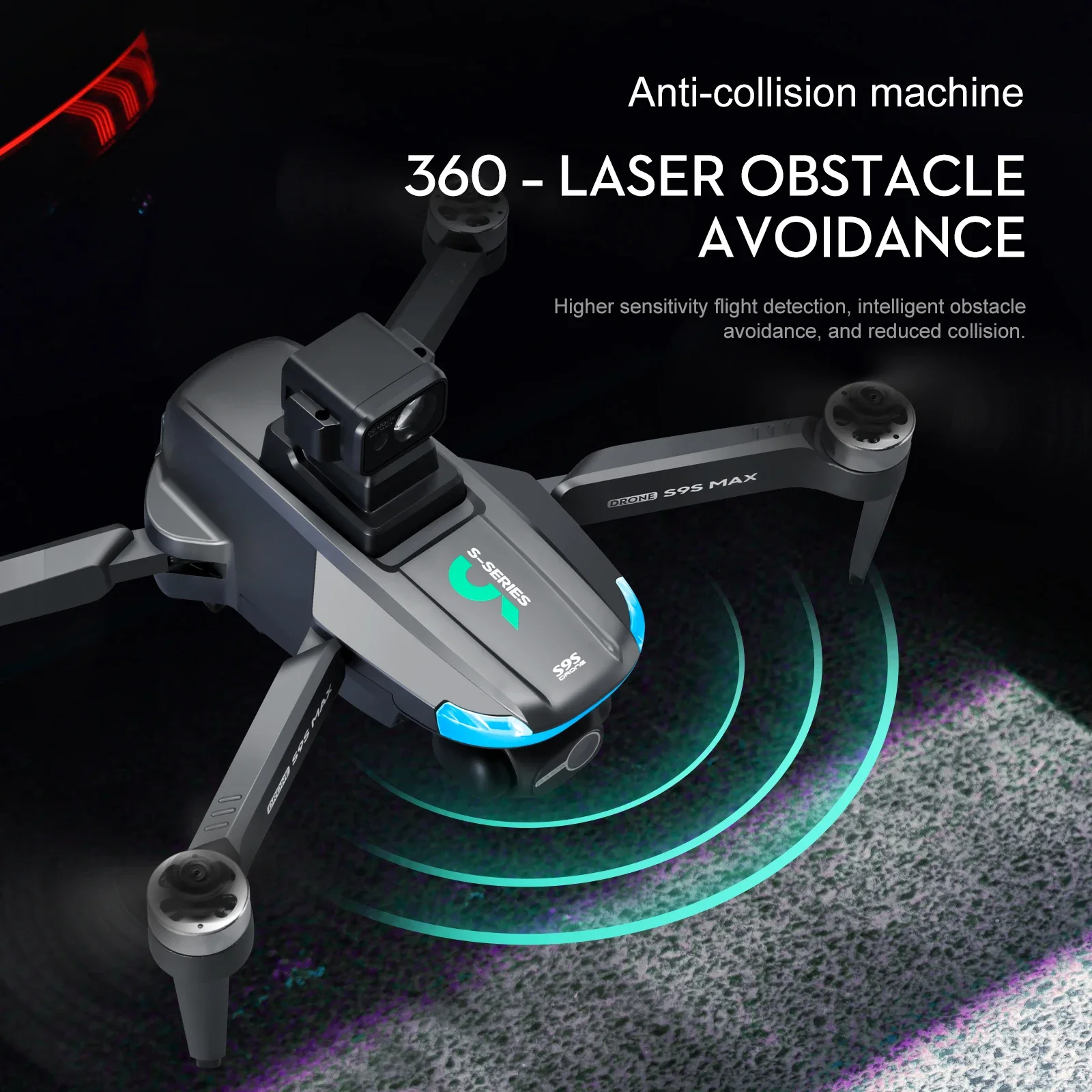NEW S9S MAX MINI Drone 4K 2-Ax - Drone Rc App 评论和价格