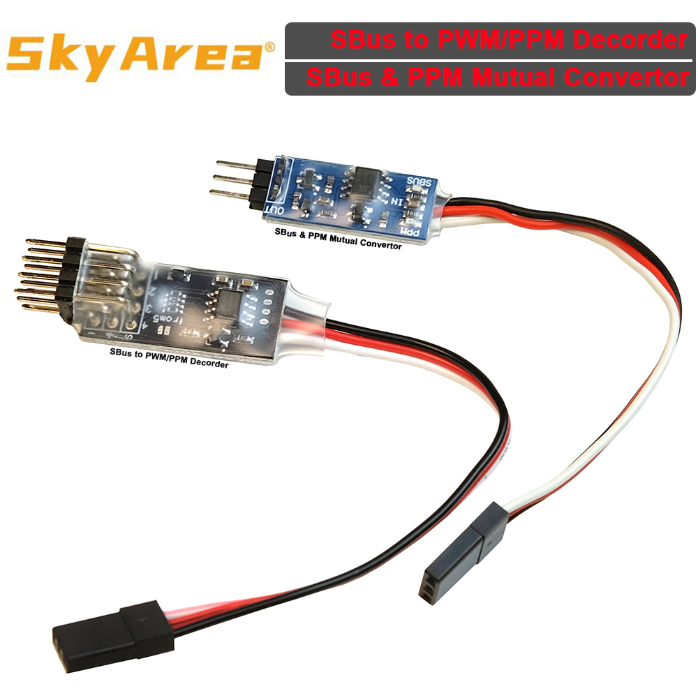 SkyArea SBUS PPM PWM Decorder  - Frsky Receiver Module 评论和价格