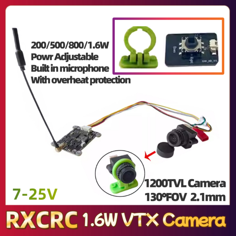 RXCRC 5.8G Module 48CH 1.6W VT - Receiver Rc Drone 评论和价格