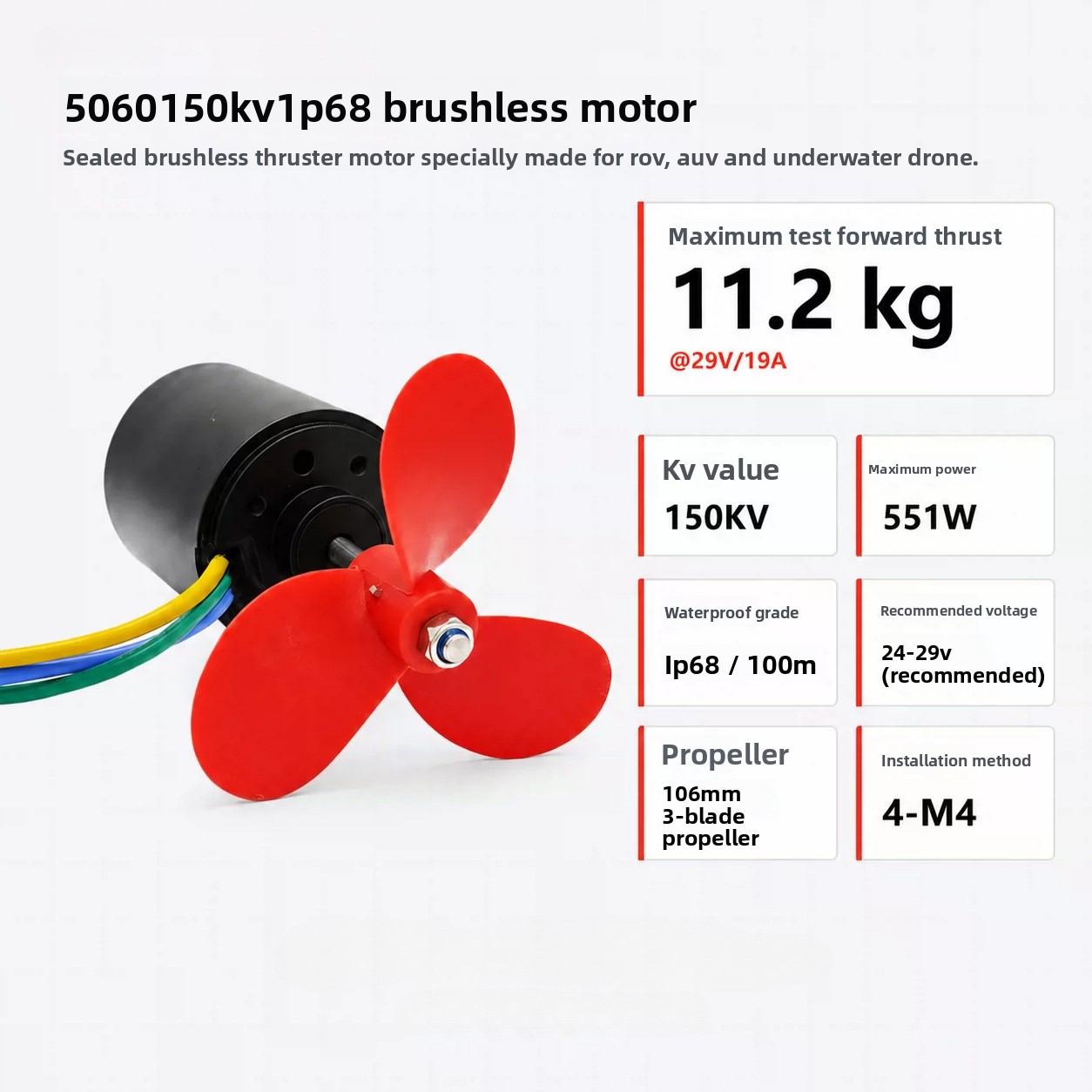A5060 Waterproof Brushless Mot - Rc Boat 评论和价格