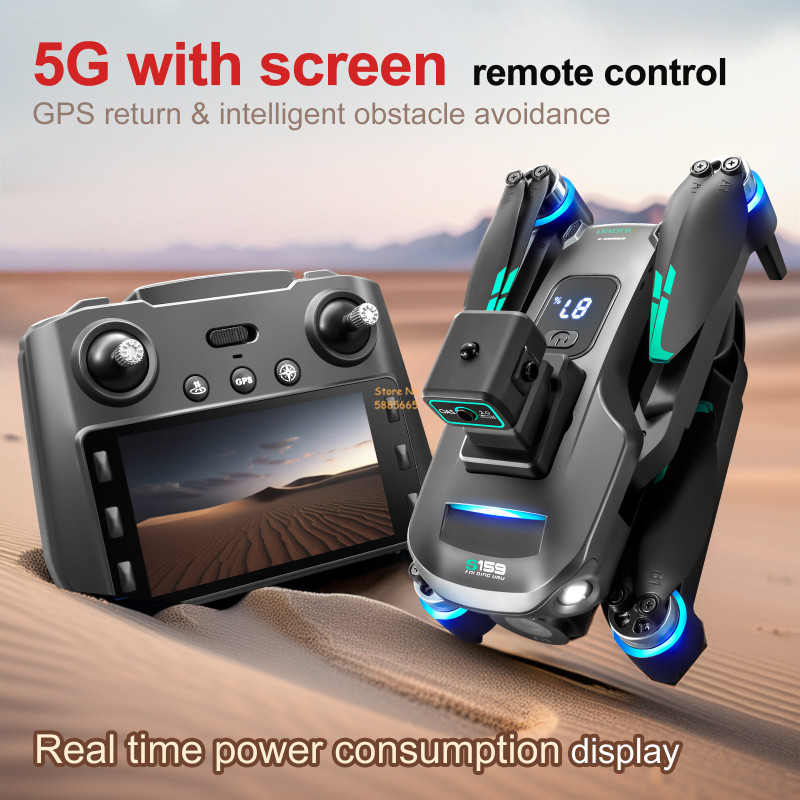 8K Dual Camera 5G WIFI FPV Rem - Drone Rc App 评论和价格