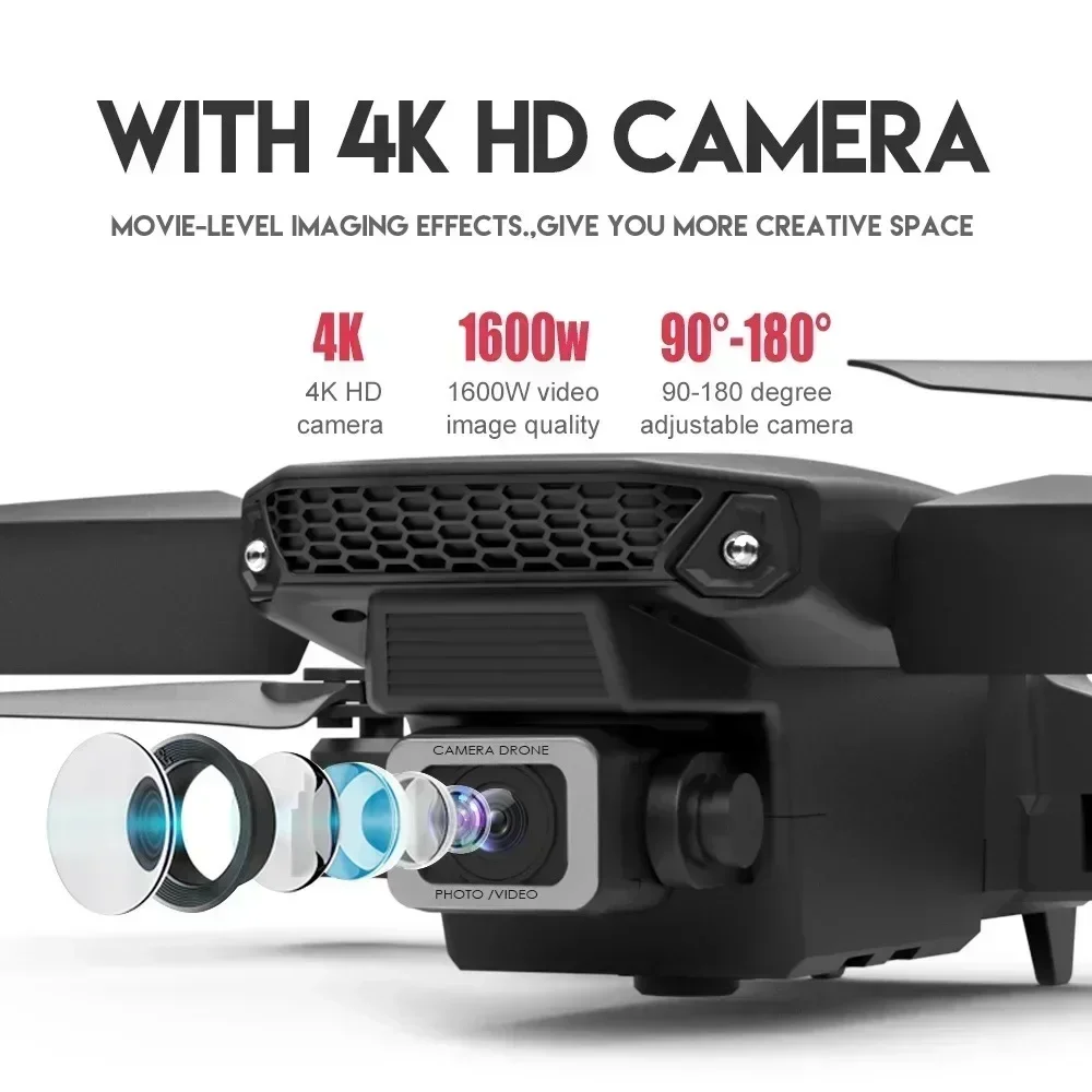 E88 Pro WIFI FPV Drone Wide An - Drone Rc App 评论和价格