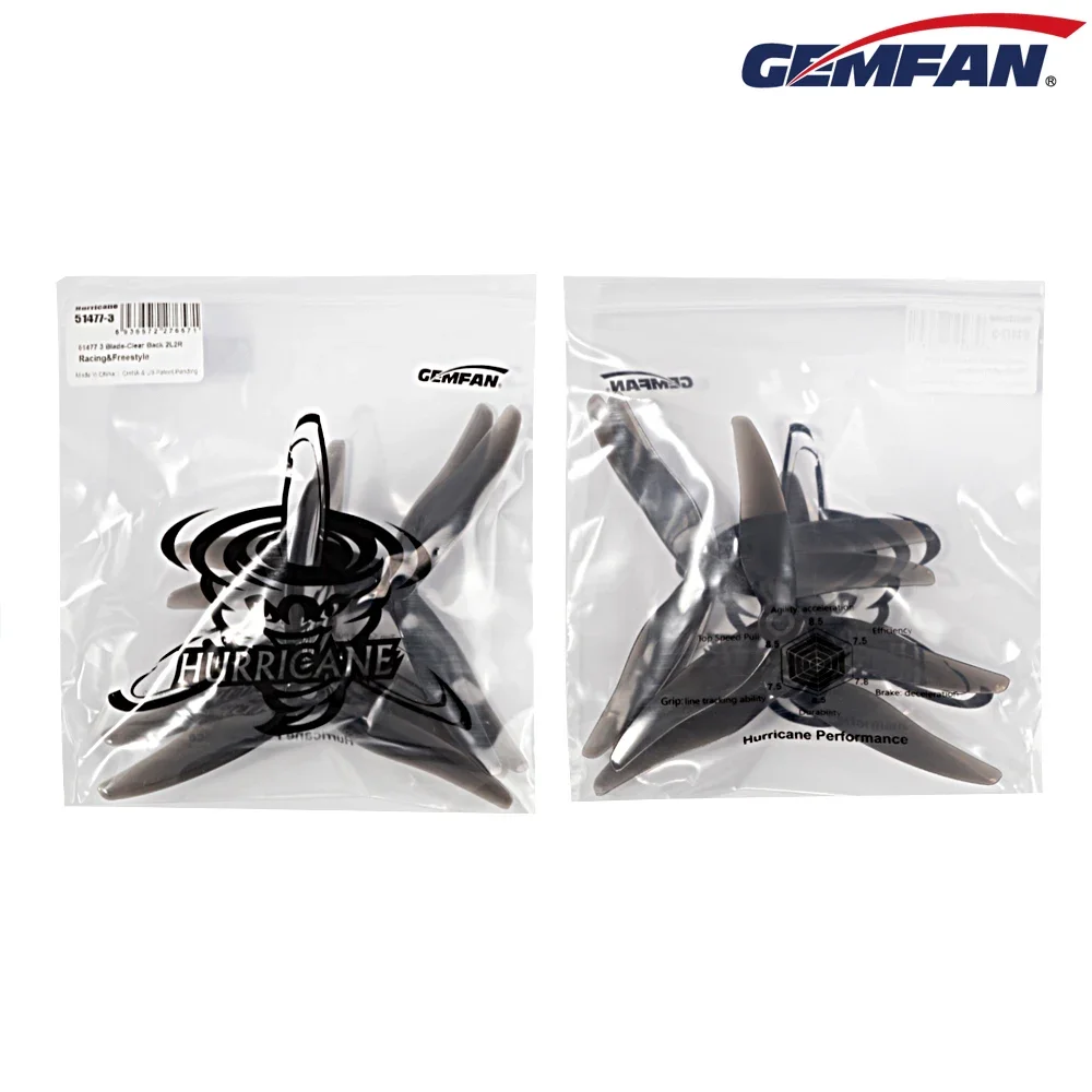 10Pairs (10CW + 10CCW) Gemfan  - Drone Rcs 评论和价格
