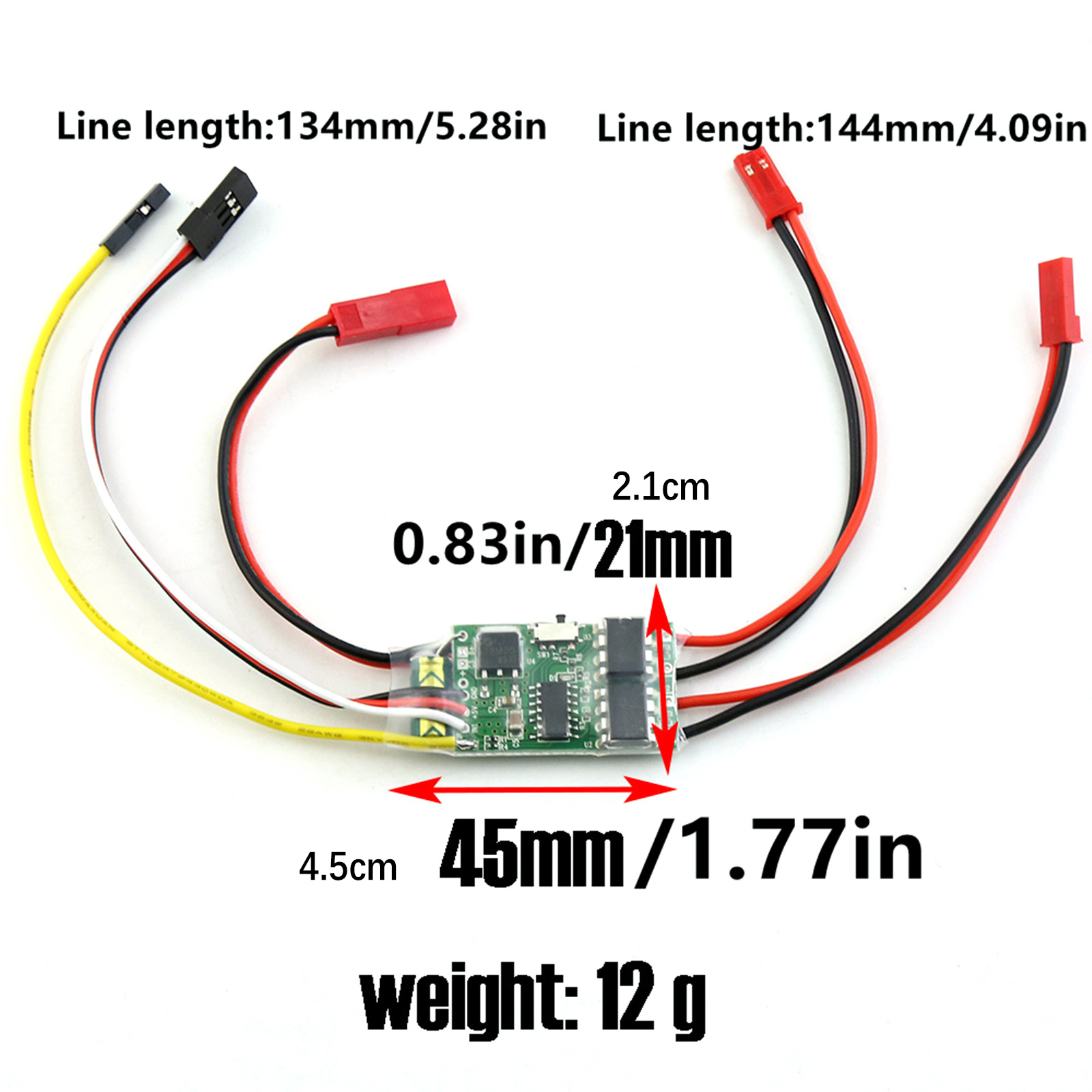 5A Dual Way Brushed ESC 2S/3S  - Rc Boat 评论和价格
