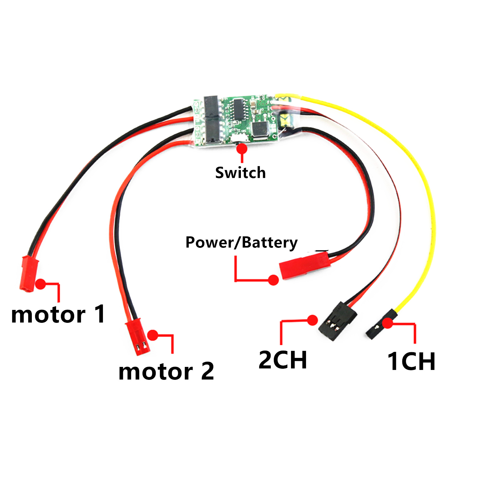 5A Dual Way Brushed ESC 2S/3S  - Rc Boat 评论和价格