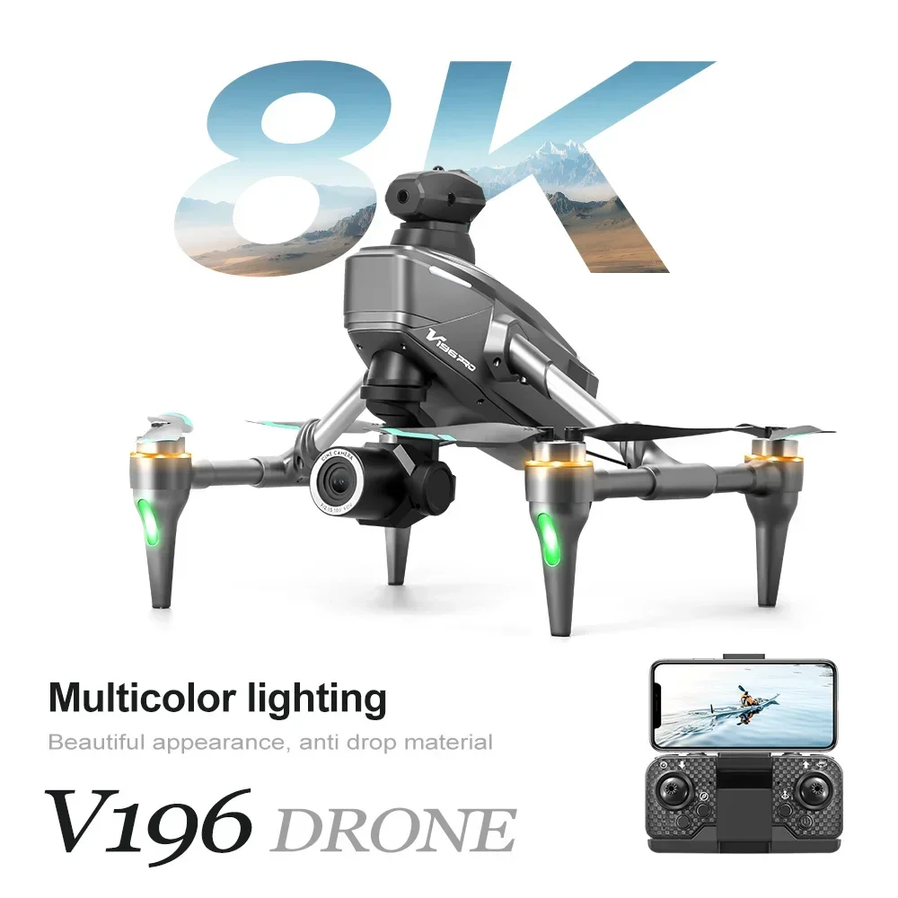 V196 Pro 8K HD Dual Camera Dro - Drone V196 Rc 评论和价格
