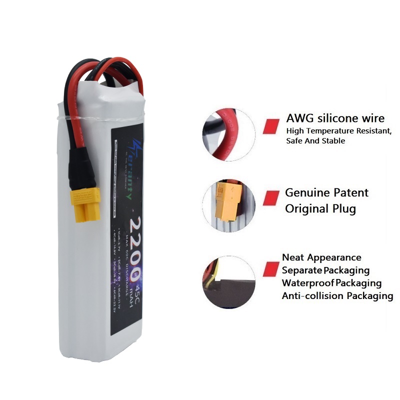 TERANTY 2200 MAH  3S  batterie - Drone Avion Rc 评论和价格