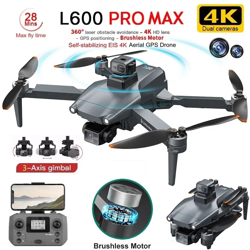 L600 PRO MAX GPS Drone Profess - Drone Rc App 评论和价格