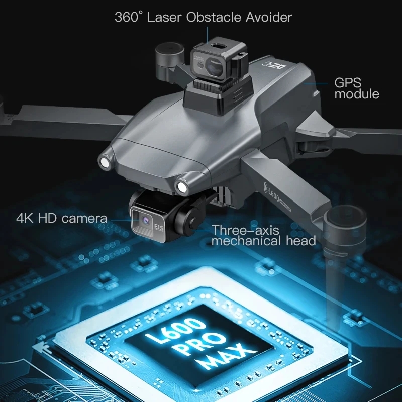 L600 PRO MAX GPS Drone Profess - Drone Rc App 评论和价格