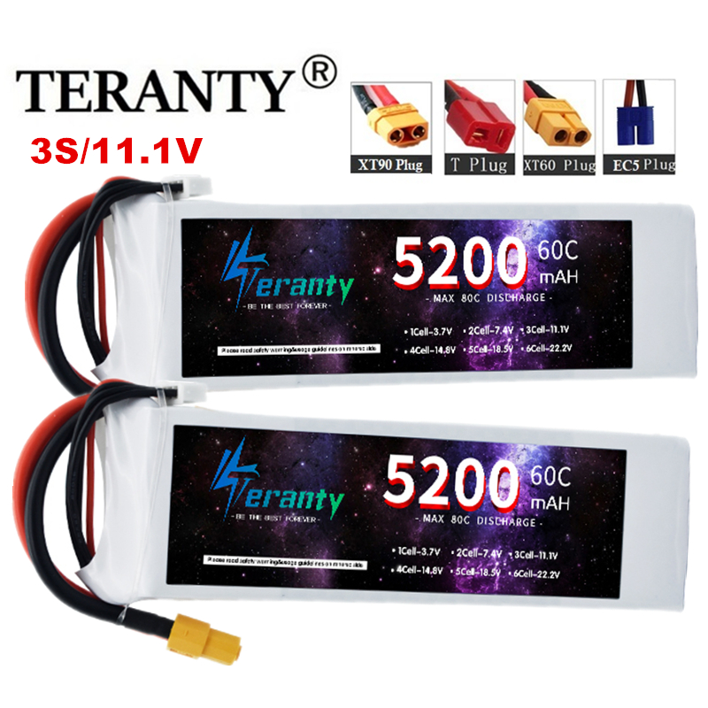 TERANTY  3S  5200MAH 60C batte - Drone Avion Rc 评论和价格
