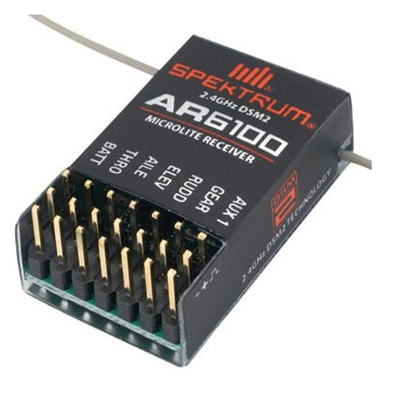 AR6100 DSM2 6CH 2.4GHz Receive - Plane Drone Rc 评论和价格