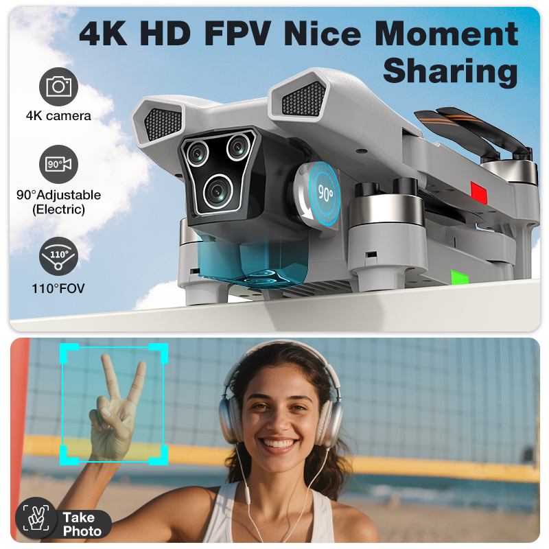 NEW Hot L017 Pro Drone Brushle - Drone Rc App 评论和价格
