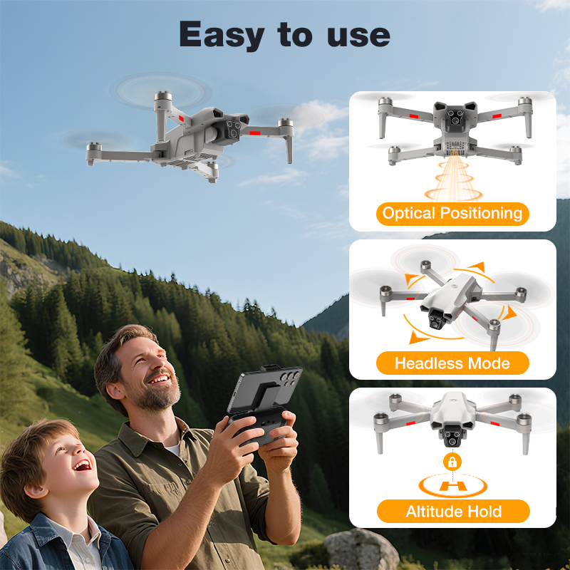 NEW Hot L017 Pro Drone Brushle - Drone Rc App 评论和价格