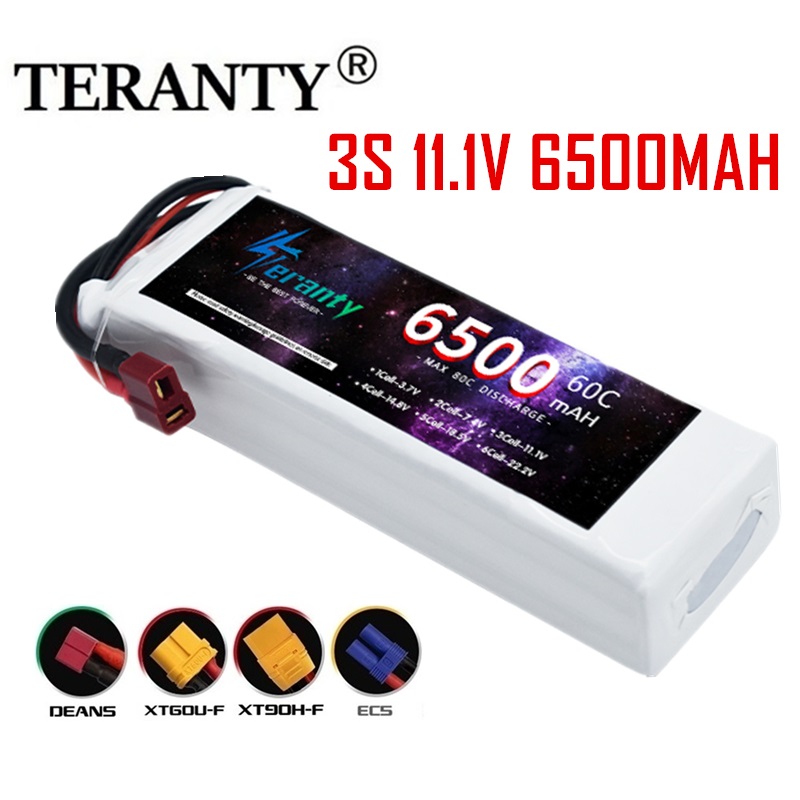 TERANTY  11.1V  6500MAH batter - Drone Avion Rc 评论和价格