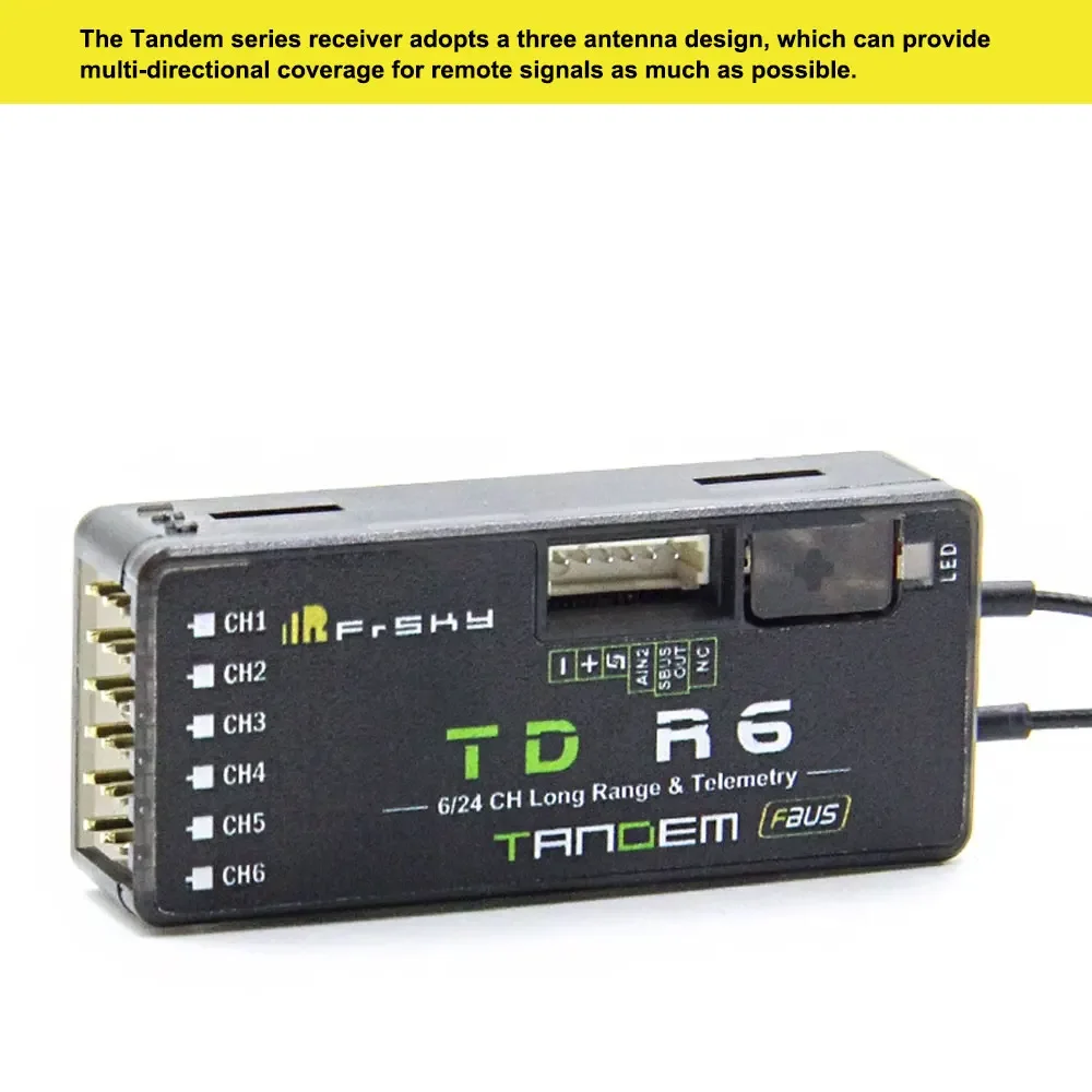 FrSky TD R6 2.4G/900MHz Dual F - Frsky Receiver Module 评论和价格