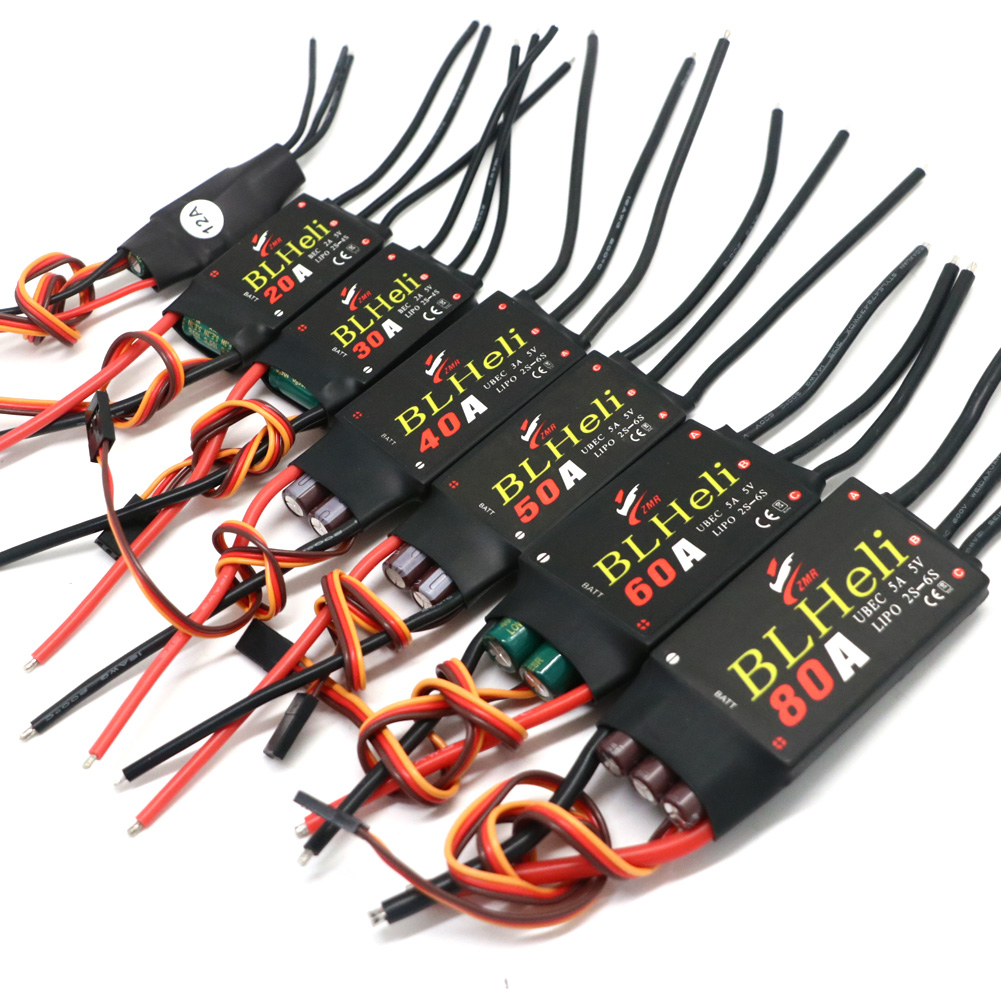BLHeli Brushless ESC 80A 12A 2 - Plane Drone Rc 评论和价格