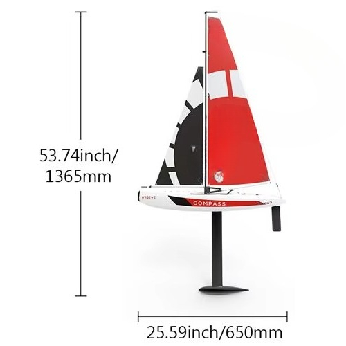 Remote-Controlled Sailboat Unp - Rc Boat 评论和价格